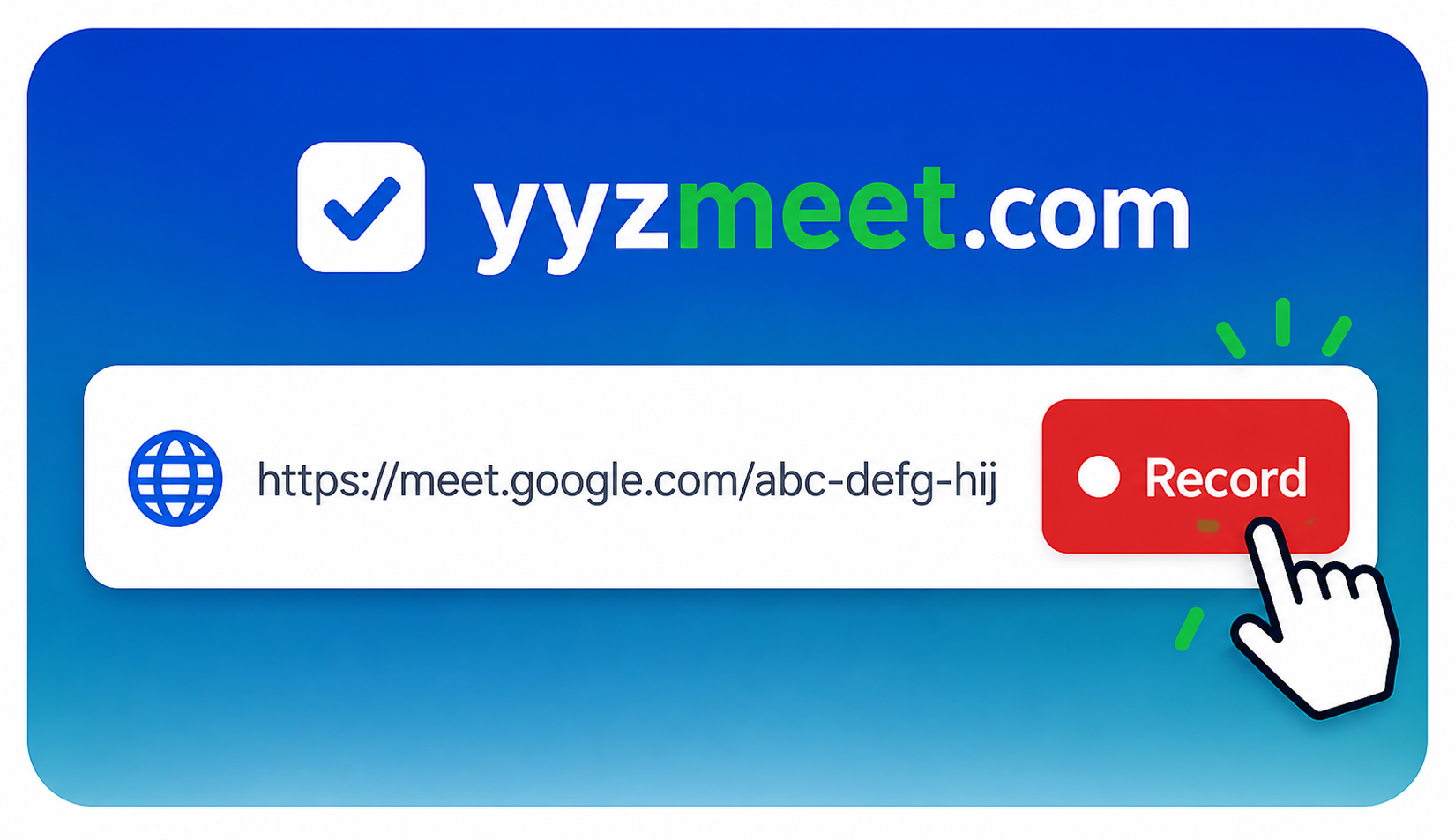 Record button clicked on yyzgoogle.com